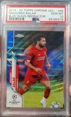 Mohamed Salah [Blue Wave Refractor] #69 Soccer Cards 2019 Topps Chrome UEFA Champions League Prices
