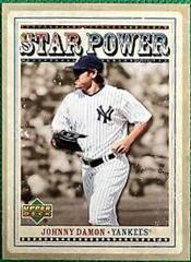 Johnny Damon #SP-DA Baseball Cards 2007 Upper Deck Star Power Prices