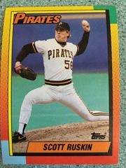 Scott Ruskin #106T Baseball Cards 1990 Topps Traded Prices