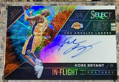 Kobe Bryant [Tie Dye Prizm] Basketball Cards 2016 Panini Select in-Flight Signatures Prices