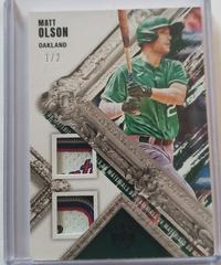 Matt Olson #DKM-MO Baseball Cards 2022 Panini Diamond Kings DK Materials Prices