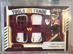 Terry McLaurin [Prime] Football Cards 2022 Panini Absolute Tools of the Trade Quad Prices