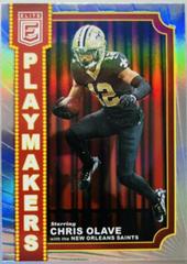 Chris Olave #PM-13 Football Cards 2023 Panini Donruss Elite Playmakers Prices