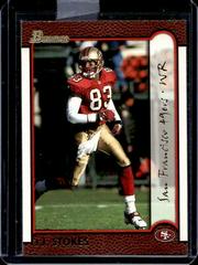 J.J. Stokes [Gold] #146 Football Cards 1999 Bowman Prices