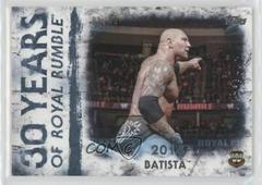 Batista [Blue] Wrestling Cards 2018 Topps WWE Undisputed 30 Years of Royal Rumble Prices