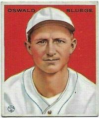 Oswald Bluege Baseball Cards 1933 Goudey Prices
