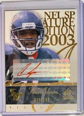 Andre Johnson [Red] #AJ Football Cards 2003 SP Signature Signature Edition Prices
