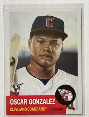 Oscar Gonzalez #612 Baseball Cards 2023 Topps Living Prices