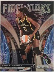 Chiney Ogwumike Basketball Cards 2022 Panini Prizm WNBA Fireworks Prices