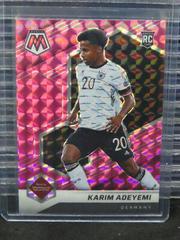 Karim Adeyemi [Pink Mosaic] #66 Soccer Cards 2021 Panini Mosaic Road to FIFA World Cup Prices