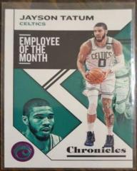 Jayson Tatum [Purple] Basketball Cards 2019 Panini Chronicles Prices