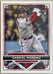 Gabriel Moreno #3 Baseball Cards 2023 Topps Flagship Collection Prices