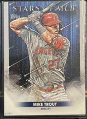 Mike Trout [5x7] #SMLB-1 Baseball Cards 2022 Topps Stars of MLB Prices