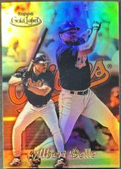 Albert Belle [Class 3] #17 Baseball Cards 1999 Topps Gold Label Prices