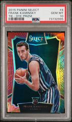 Frank Kaminsky [Tie Dye Prizm] #4 Basketball Cards 2015 Panini Select Prices