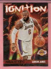 LeBron James [Holo] #1 Basketball Cards 2023 Panini Hoops Ignition Prices
