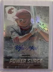 Kyle Manzardo [Autograph Silver Prizm] Baseball Cards 2021 Panini Prizm Draft Picks Power Surge Prices