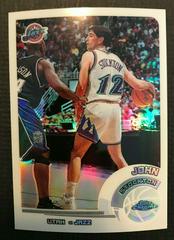 John Stockton [White Refractor] Basketball Cards 2002 Topps Chrome Prices