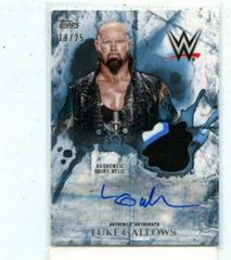 Luke Gallows [Blue] #UAR-LG Wrestling Cards 2018 Topps WWE Undisputed Autograph Relic Prices