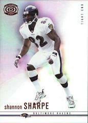 Shannon Sharpe [Red] #9 Football Cards 2001 Pacific Dynagon Prices