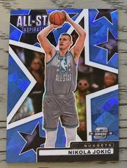 Nikola Jokic [Blue Ice] #10 Basketball Cards 2021 Panini Contenders Optic All Star Aspirations Prices