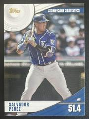 Salvador Perez #SS-13 Baseball Cards 2022 Topps Significant Statistics Prices