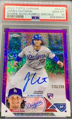 James Outman [Purple] #RA-JO Baseball Cards 2023 Topps Chrome Rookie Autographs Prices