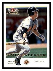 Brady Anderson Baseball Cards 2001 Fleer Focus Prices