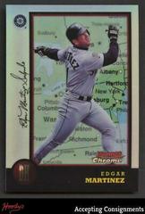 Edgar Martinez [Refractor] Baseball Cards 1998 Bowman Chrome International Prices
