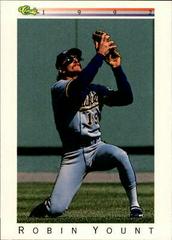 Robin Yount [Series I] Baseball Cards 1992 Classic Prices