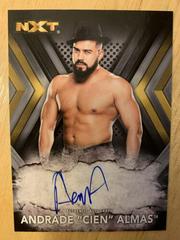 Andrade 'Cien' Almas [Silver] Wrestling Cards 2017 Topps WWE NXT Autographs Prices