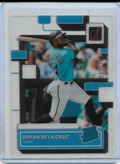 Bryan De La Cruz [Red] #67 Baseball Cards 2022 Panini Chronicles Clearly Donruss Prices