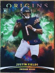 Justin Fields [Green] #103 Football Cards 2021 Panini Origins Prices