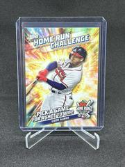 Ozzie Albies Baseball Cards 2024 Topps Home Run Challenge Prices