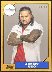 Jimmy Uso [Gold] Wrestling Cards 2017 Topps WWE Heritage Prices