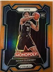 Noah Clowney [Orange] #12 Basketball Cards 2023 Panini Prizm Monopoly Prices