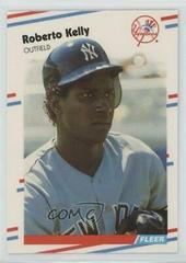 Roberto Kelly #212 Baseball Cards 1988 Fleer Glossy Prices