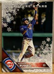 Addison Russell [Metallic Snowflake] Baseball Cards 2016 Topps Holiday Prices