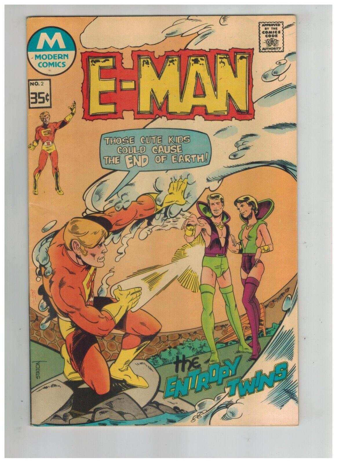 E-Man #2 (1977) Comic Books E-Man