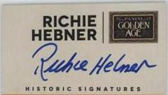 Richie Hebner Baseball Cards 2014 Panini Golden Age Historic Signatures Prices