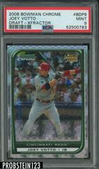 Joey Votto [Xfractor] #BDP9 Baseball Cards 2008 Bowman Chrome Draft Prices