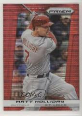 Matt Holliday [Green Prizm] #26 Baseball Cards 2013 Panini Prizm Prices