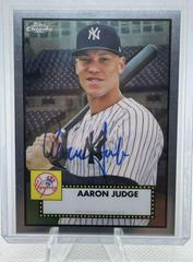 Aaron Judge #PA-AJG Baseball Cards 2021 Topps Chrome Platinum Anniversary Autographs Prices