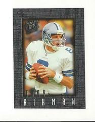 Troy Aikman [Pewter] Football Cards 1996 Ultra Sensations Prices