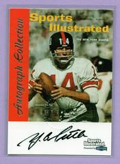 Y.A. Tittle Football Cards 1999 Sports Illustrated Autograph Collection Prices