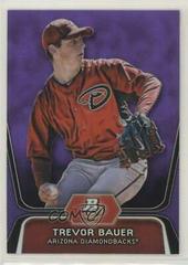 Trevor Bauer [Purple Refractor] #BPP4 Baseball Cards 2012 Bowman Platinum Prospects Prices