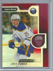 Owen Power [Red] Hockey Cards 2022 Upper Deck Synergy Prices