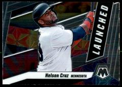 Nelson Cruz #L3 Baseball Cards 2021 Panini Mosaic Launched Prices