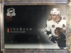 Patrick Kane Hockey Cards 2021 Upper Deck The Cup Show Black Prices