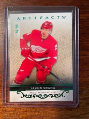 Jakub Vrana [Emerald] #10 Hockey Cards 2021 Upper Deck Artifacts Prices